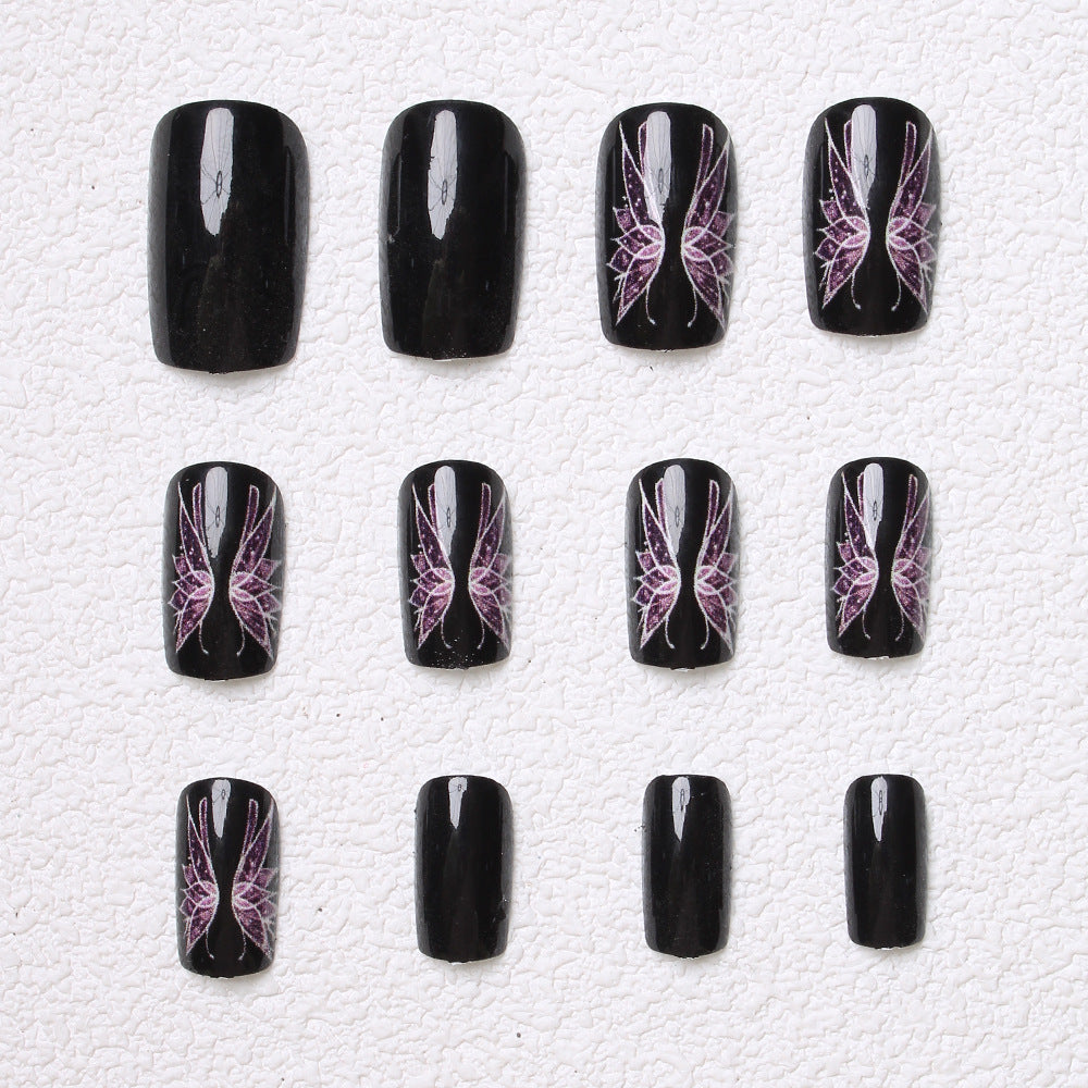 Artistic Press-On Nail Design Stornfield