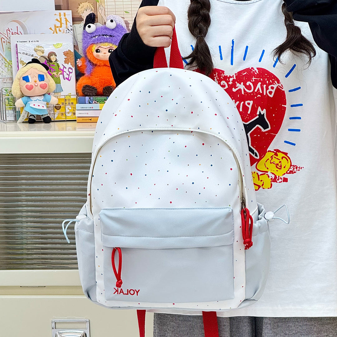 Trendy Striped Casual Backpack Stornfield