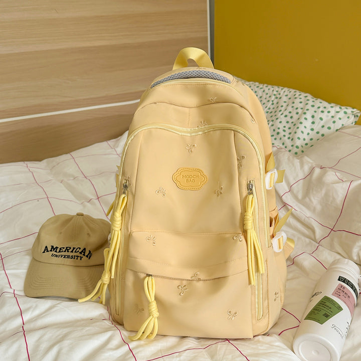 Decorative Star-Patterned Backpack Stornfield