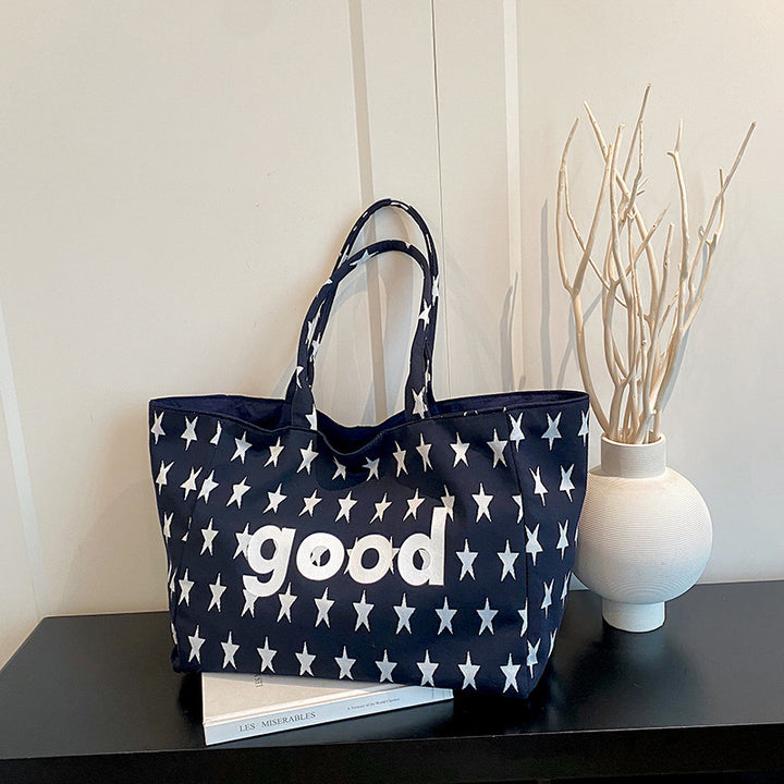 WoCasual Graphic Print Tote Bag Stornfield