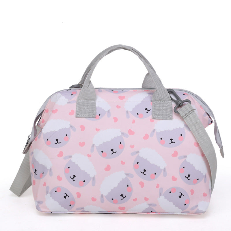 Playful Patterned Travel Satchel Stornfield