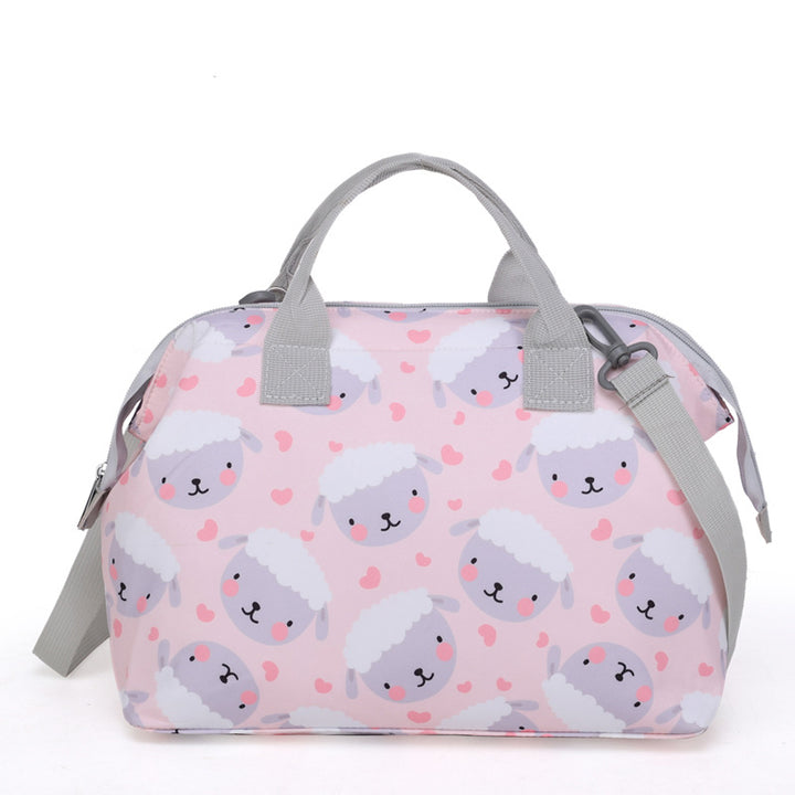 Playful Patterned Travel Satchel Stornfield
