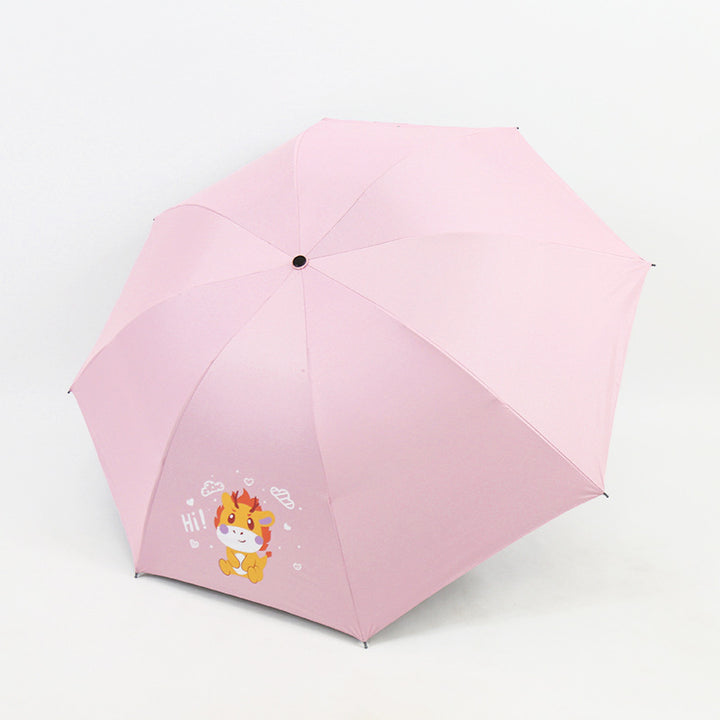 Women's Folding Umbrella with Fun Animal Design Stornfield