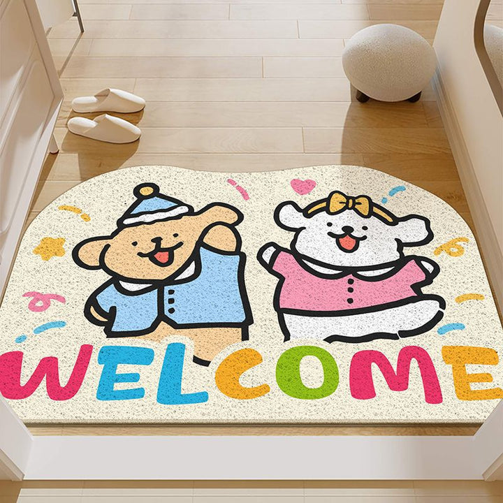 Cartoon Character Welcome Mat