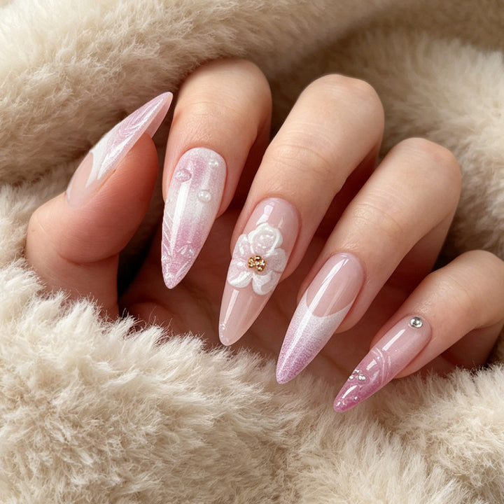 Elegant Floral Design Press-On Nails Stornfield 1789086047