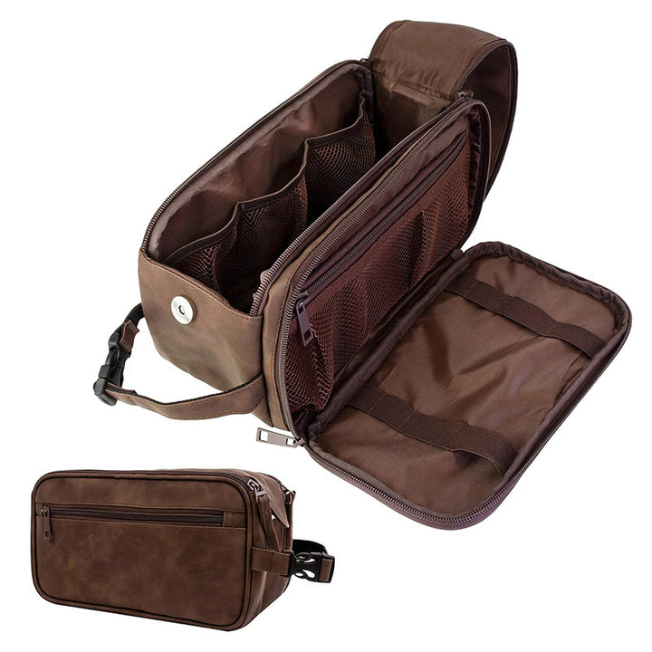 Cosmetic bag with multiple compartments Stornfield