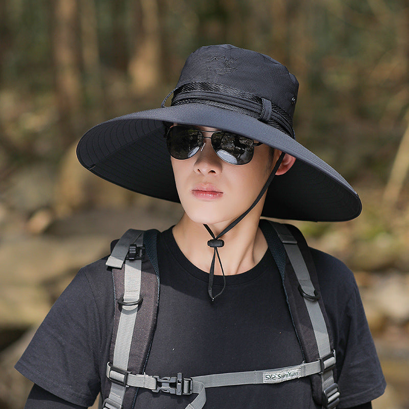 o Wide Brim Hiking Hat with UV Protection and Adjustable Chin Strap Stornfield