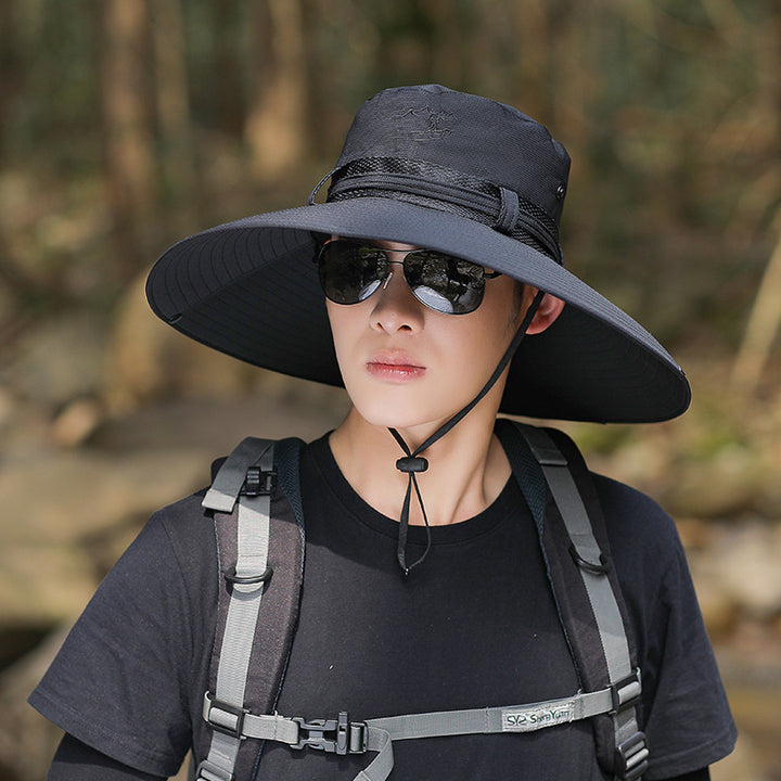 o Wide Brim Hiking Hat with UV Protection and Adjustable Chin Strap Stornfield