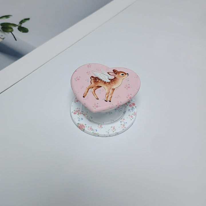 Heart-Shaped Character Phone Grip Stornfield
