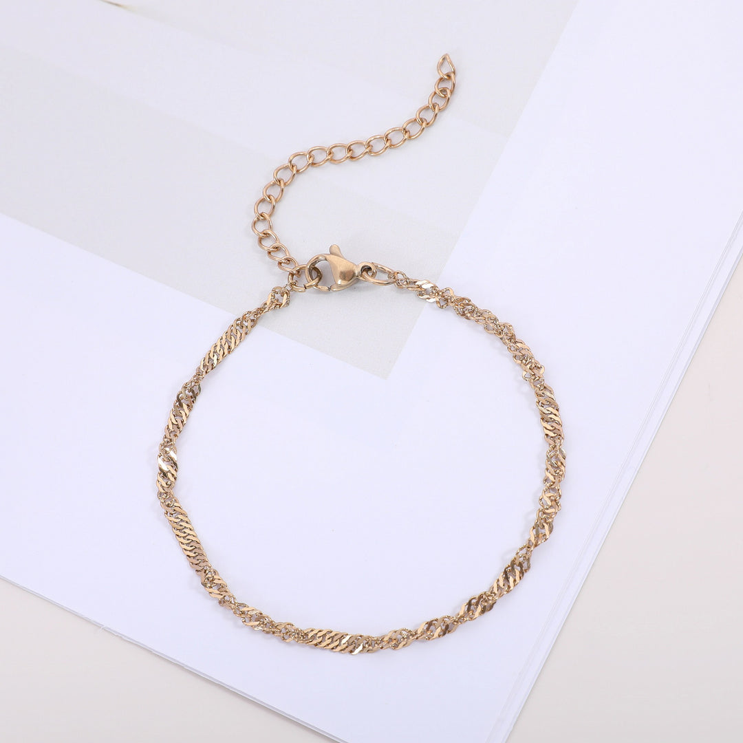 Textured Twisted Chain Bracelet Stornfield