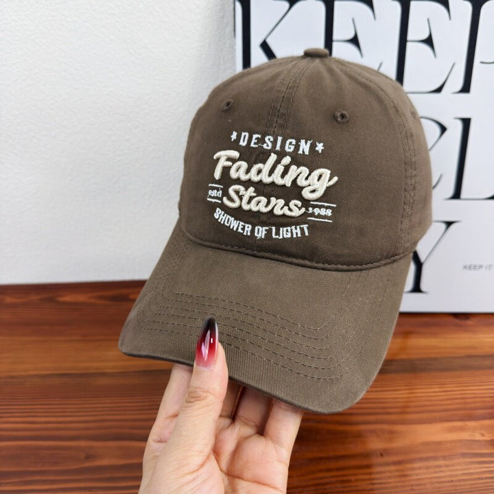 Women's Embroidered Cap with Inspirational Design Stornfield