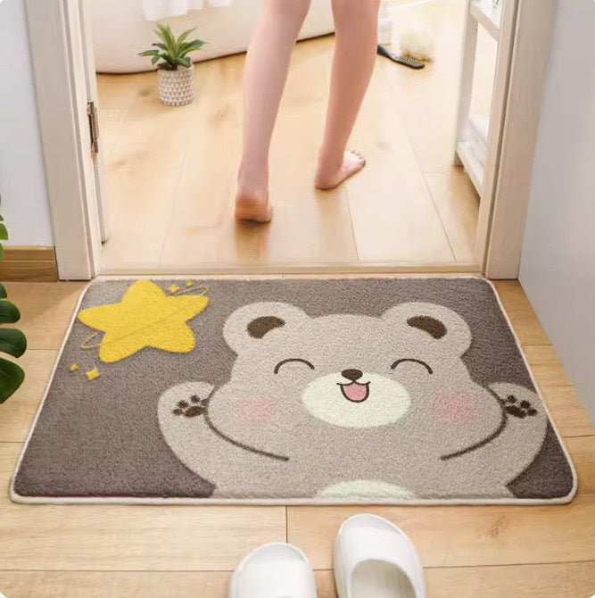 Fun Polar Bear Bath Mat Stornfield