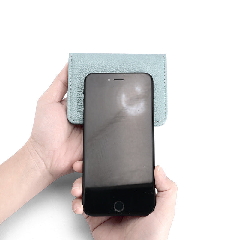Minimalist Leather Card Holder Stornfield