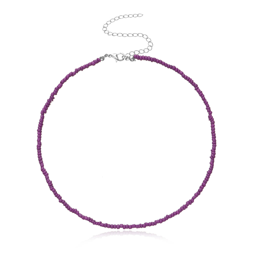 Colorful Beaded Choker Necklace Stornfield