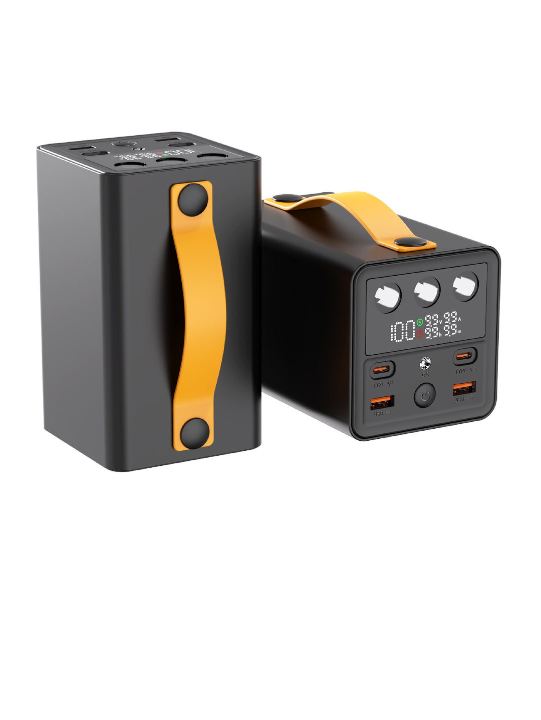 Portable multifunction power bank with digital display and fast charging function Stornfield