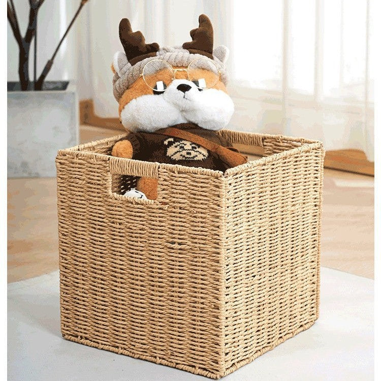 Woven Seagrass Toy Storage Container Stornfield