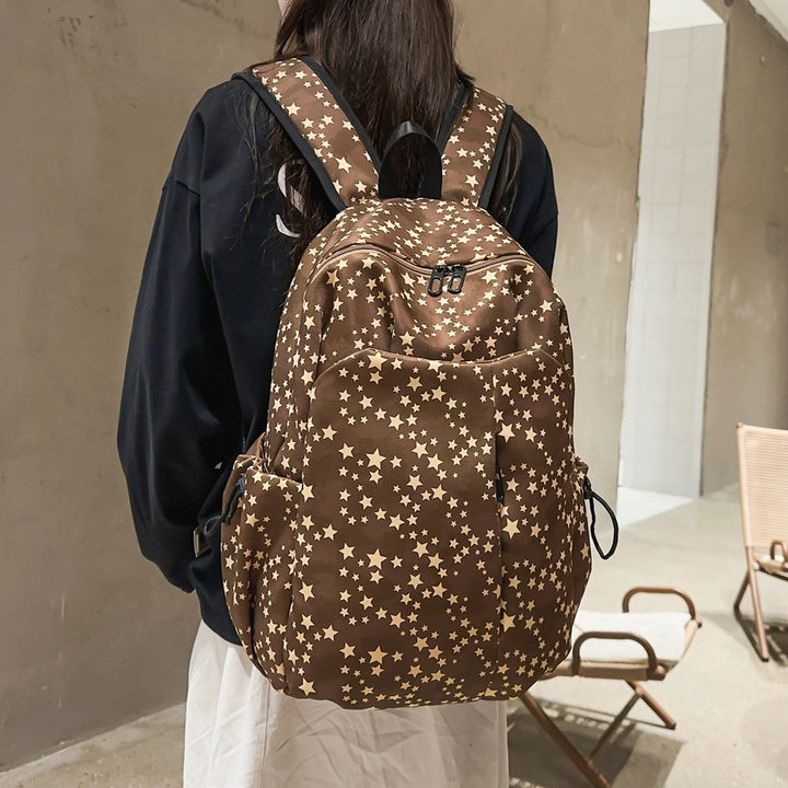 Casual Star-Patterned Backpack Stornfield 1791206130