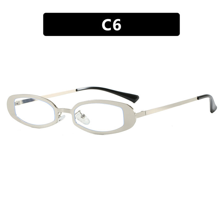 Women's fashionable optical glasses with elegant metal frame and fine accents Stornfield