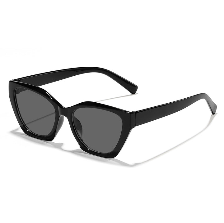 Women's geometric sunglasses with modern, hypoallergenic plastic frame Stornfield