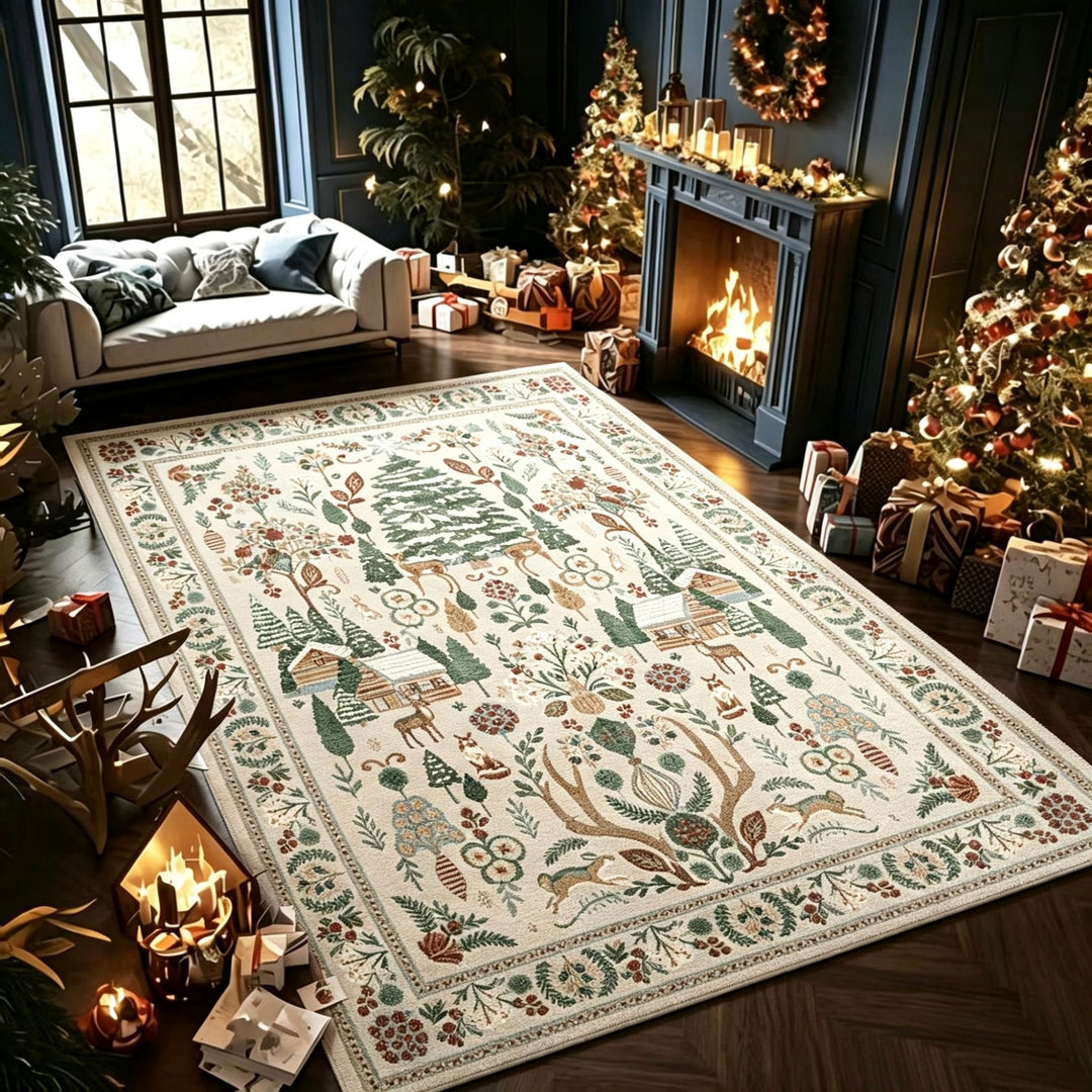 Cozy Plaid Area Rug