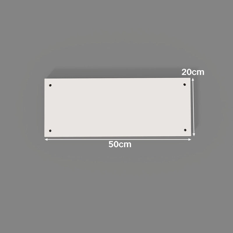 Heavy-Duty Square Mounting Cover Plate with Four Corner Fastener Holes