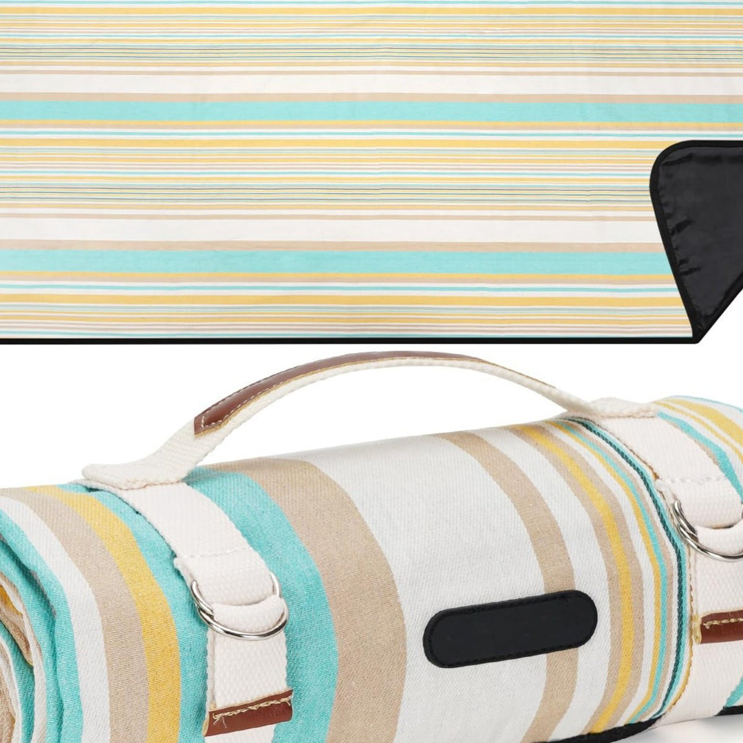 Unisex Picnic blanket with water-repellent underside and carrying handle Stornfield