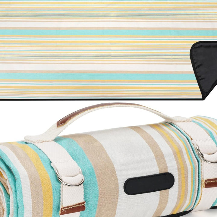 Unisex Picnic blanket with water-repellent underside and carrying handle Stornfield