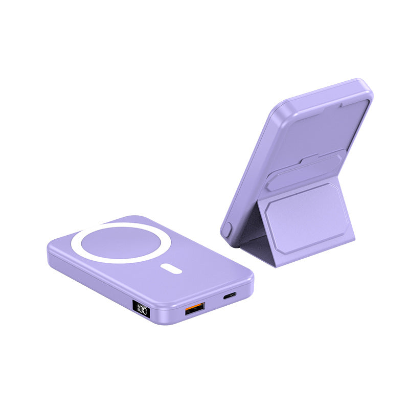 Portable power bank with integrated stand and LCD display Stornfield