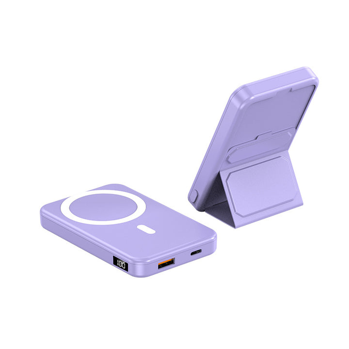 Portable power bank with integrated stand and LCD display Stornfield