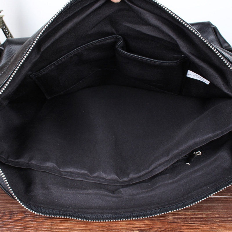 Elegant and Multifunctional Leather Briefcase Stornfield