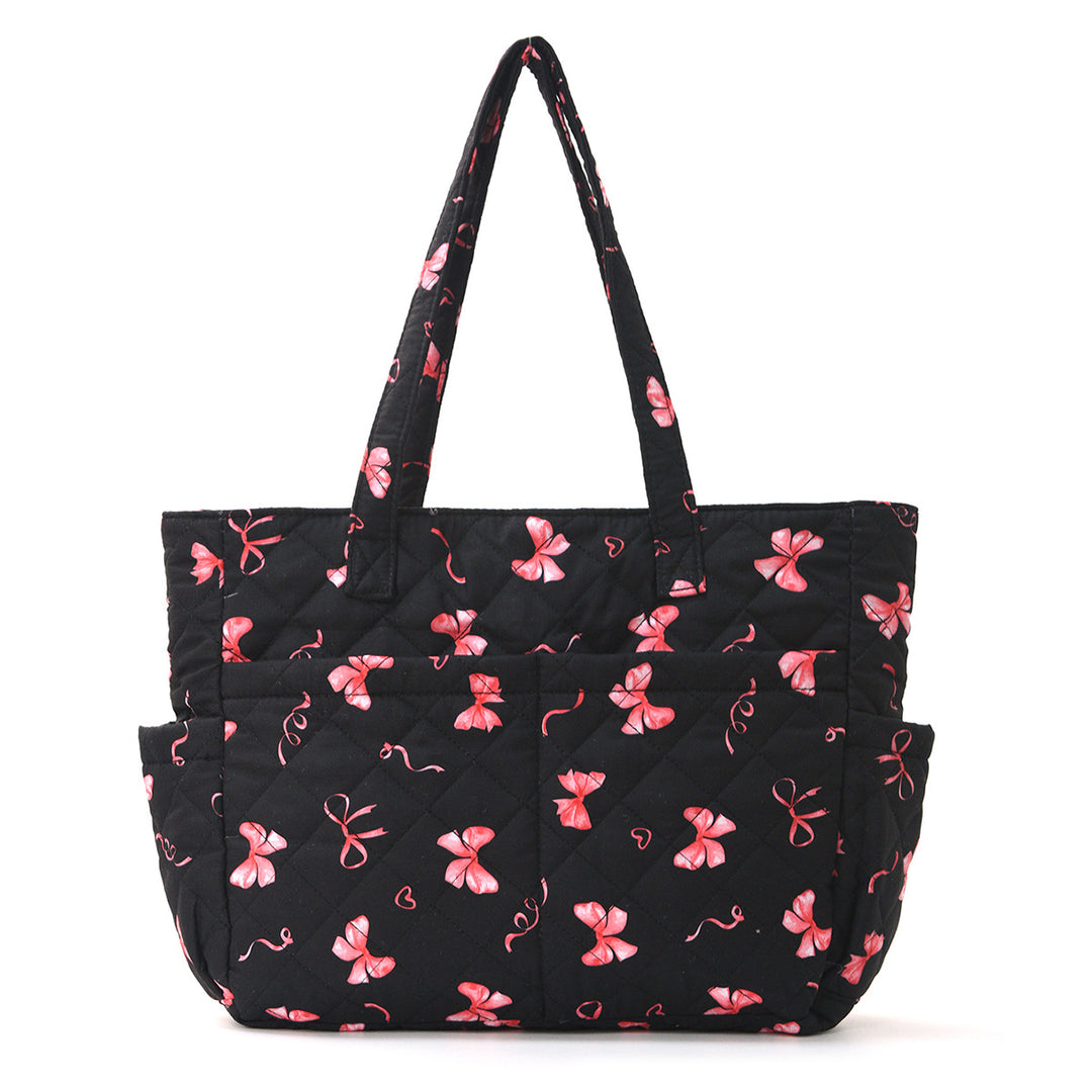 Practical cotton bag with cute bear motif Stornfield