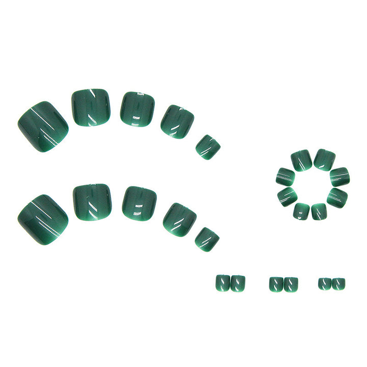 Artificial nail set with luxurious high-gloss finish Stornfield