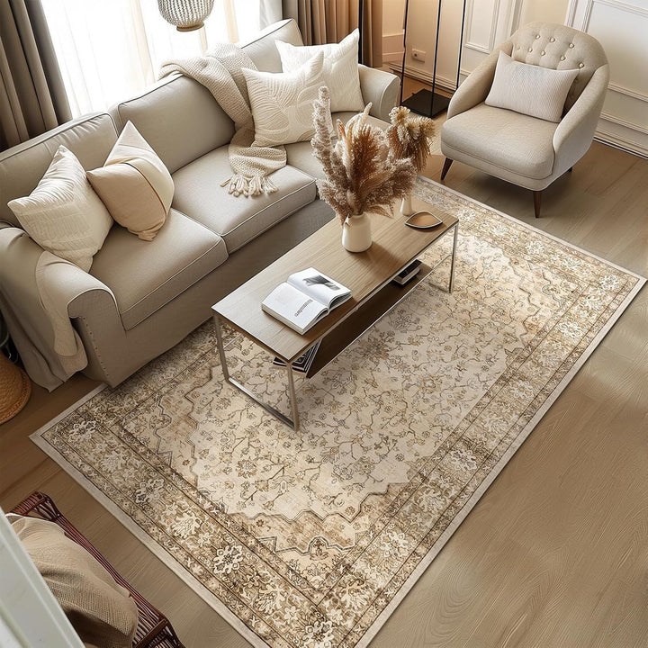 Vintage Flower Design Carpet