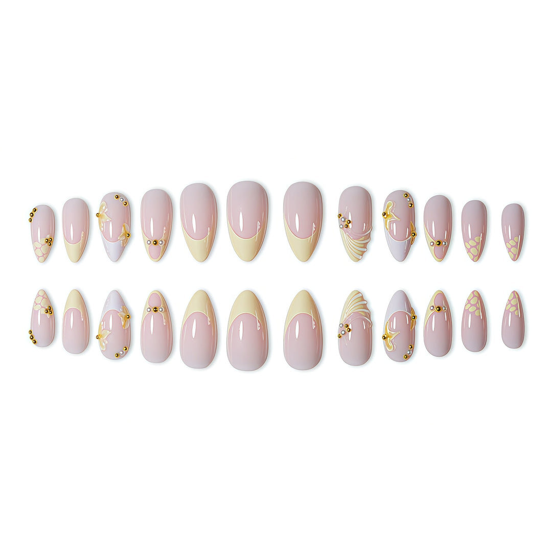 Elegant 3D Floral Nail Art Extensions Stornfield