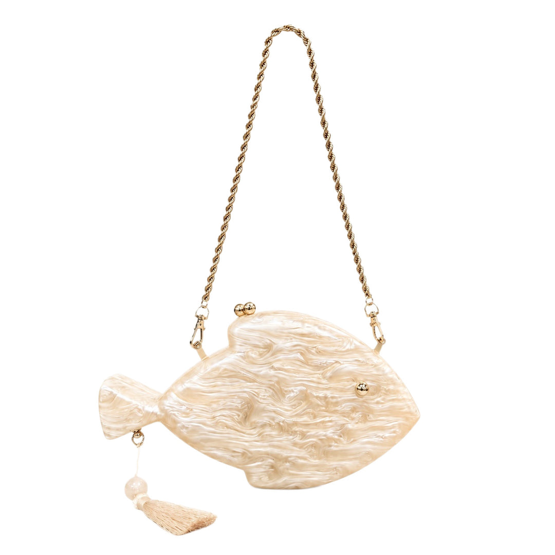 Novelty Fish-Shaped Clutch Bag