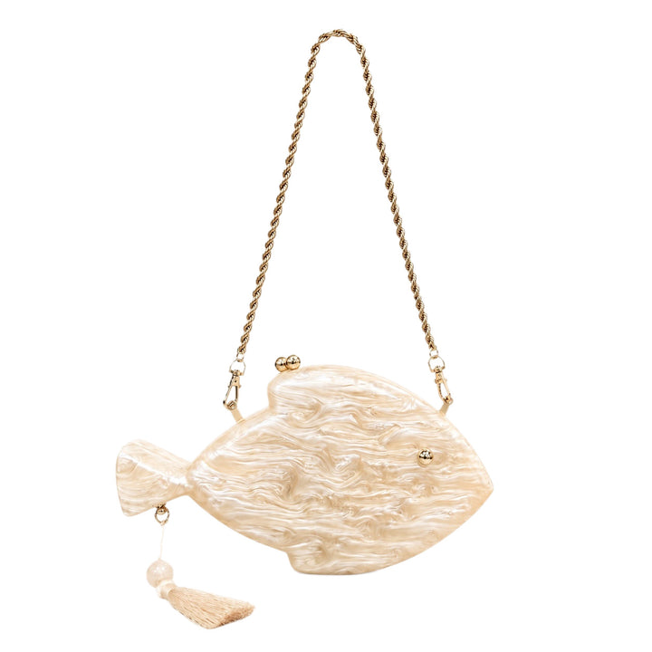 Novelty Fish-Shaped Clutch Bag
