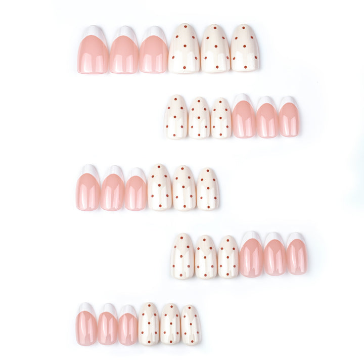 Elegant Pointed Press-On Nail Art Stornfield