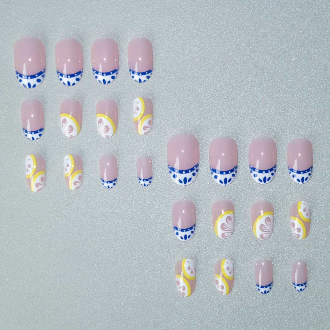 Citrus-Inspired Nail Art Kit
