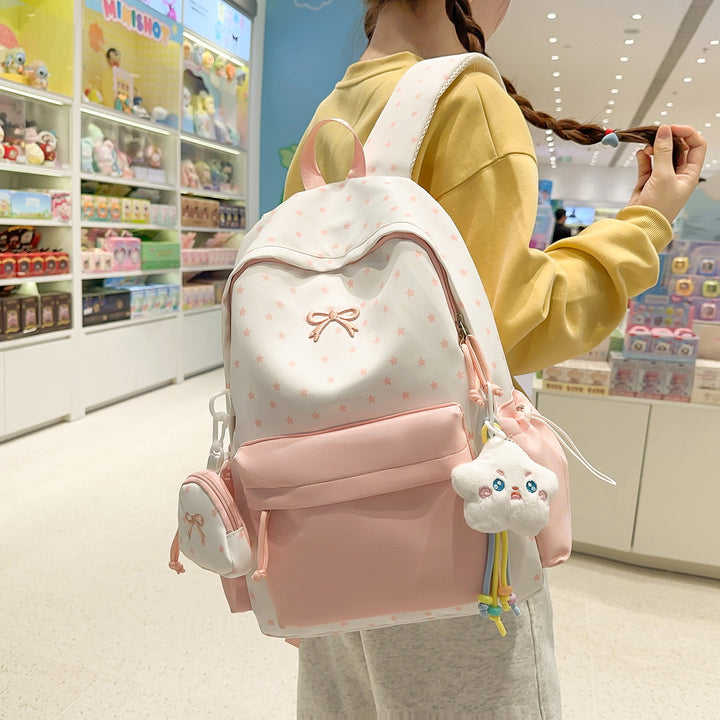 Backpack with Playful Design and Creative Storage Solutions Stornfield