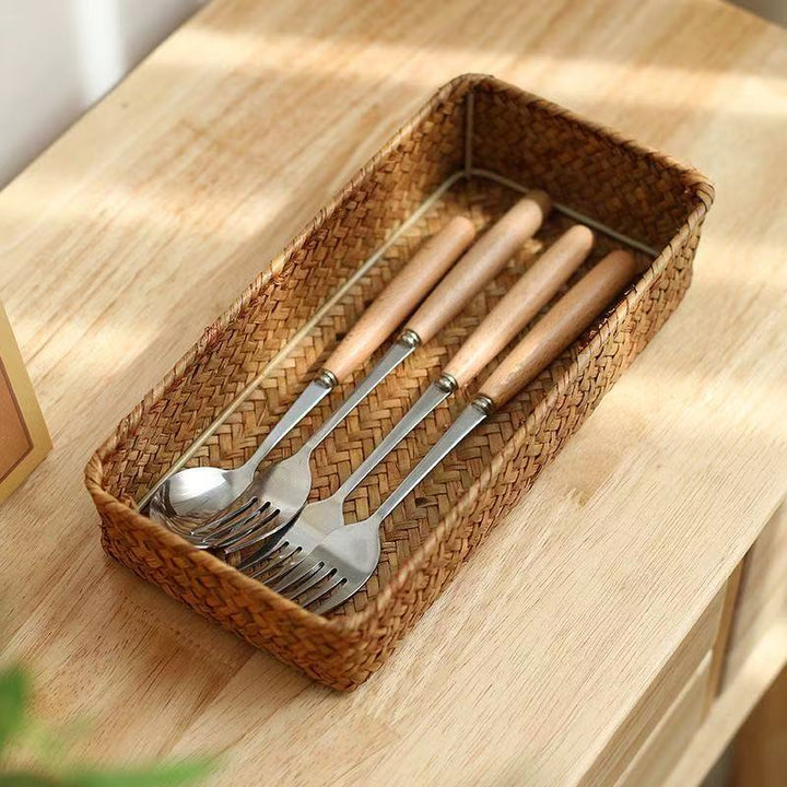 Natural Woven Storage Basket Stornfield