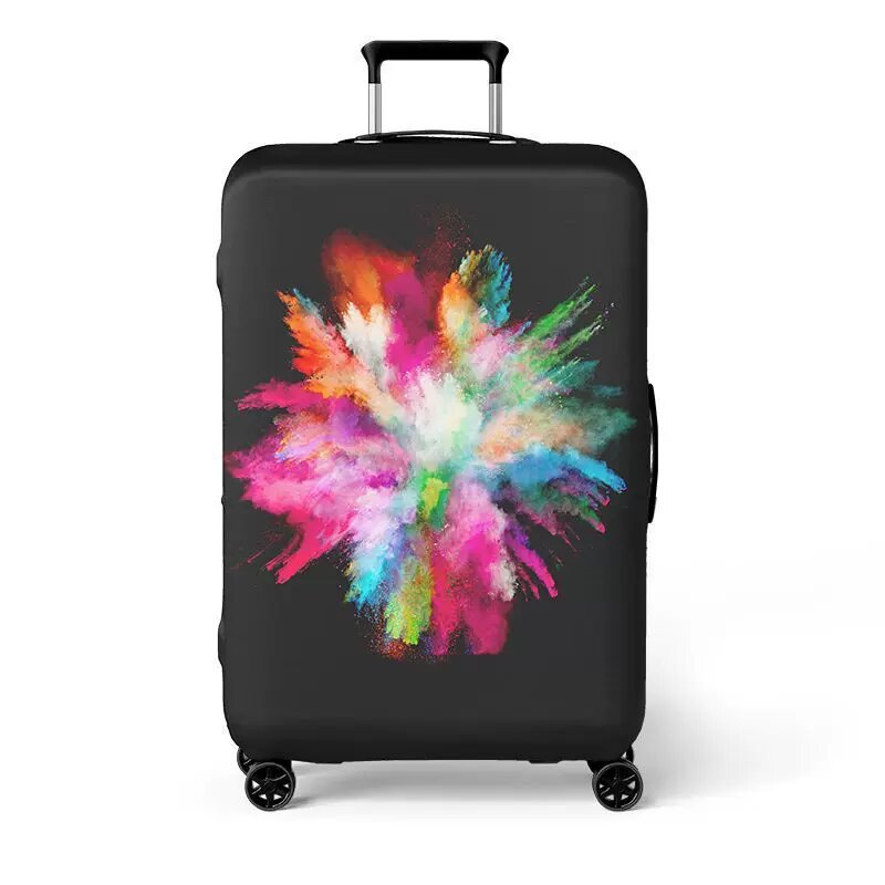 Women's hard shell suitcase with exciting travel motif Stornfield