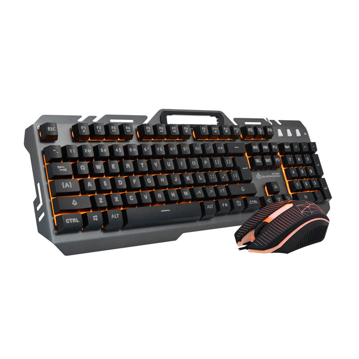 Gaming keyboard and mouse set with high-precision mechanical keys Stornfield