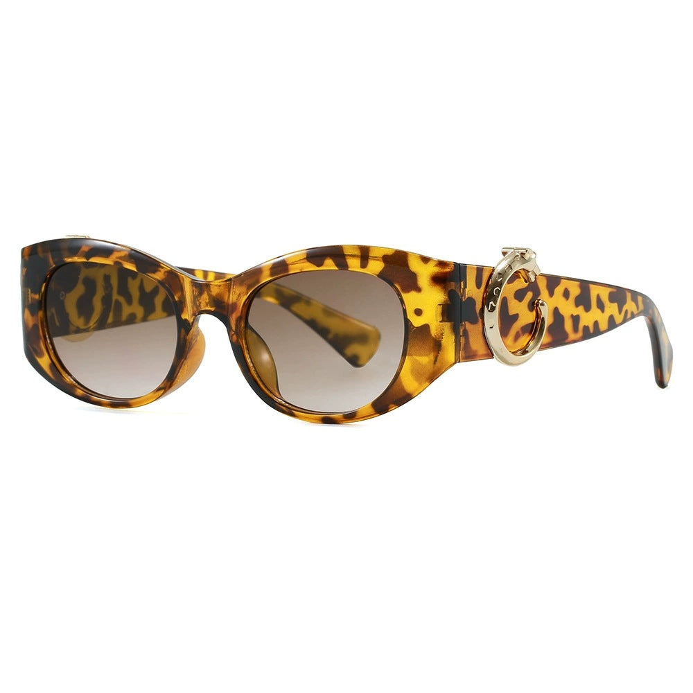 Women's elegant Cat-Eye sunglasses with golden details Stornfield