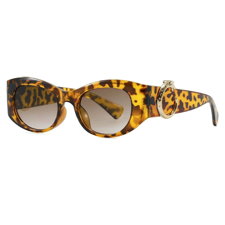 Women's elegant Cat-Eye sunglasses with golden details Stornfield