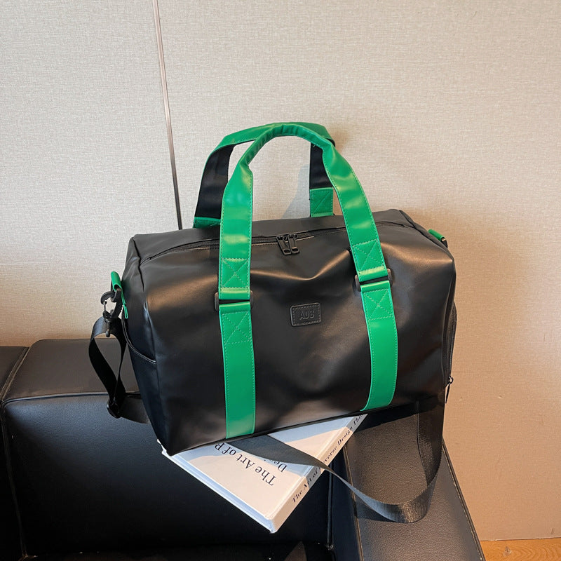 Sporty duffel bag with durable water-repellent material and versatile carrying options Stornfield