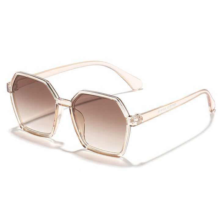 Women elegant sunglasses in modern hexagon design Stornfield