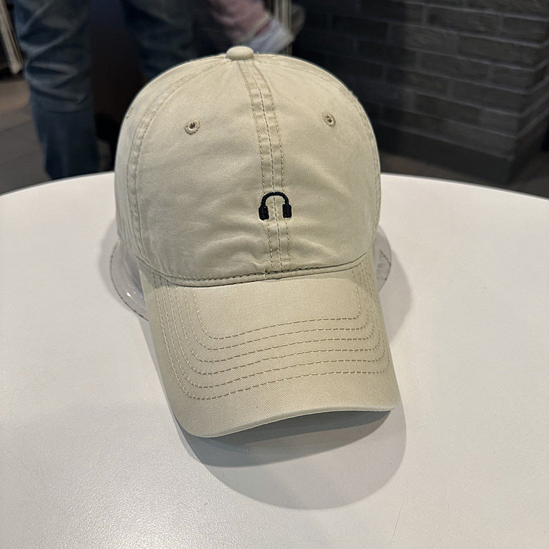 Unisex Cotton Twill Cap with Unique Music Emblem Stornfield