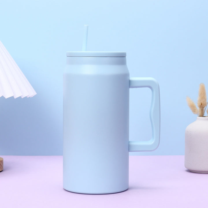 Ladies stylish insulated cup with removable straw Stornfield