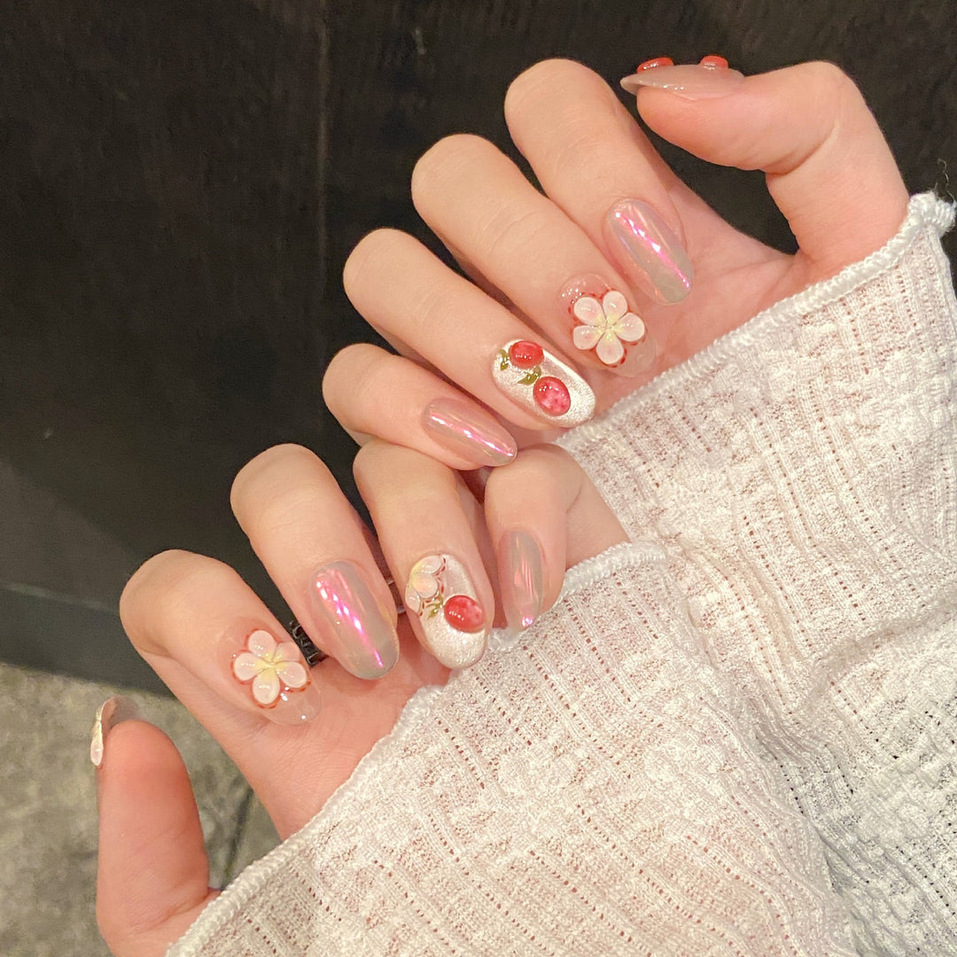 Artistic Press-On Nail Set Stornfield