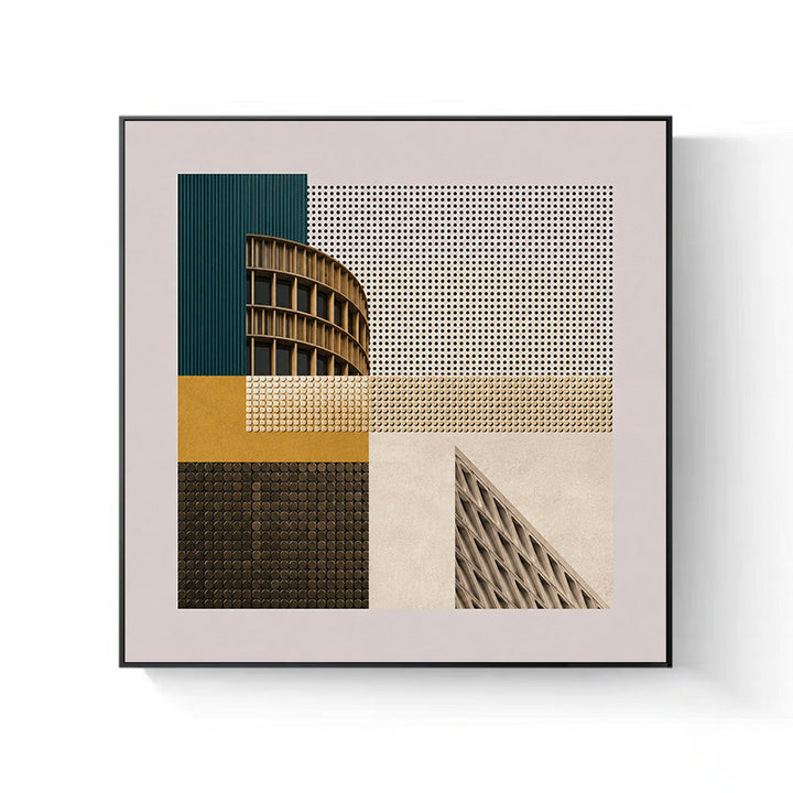 Modern Geometric Wall Art Print